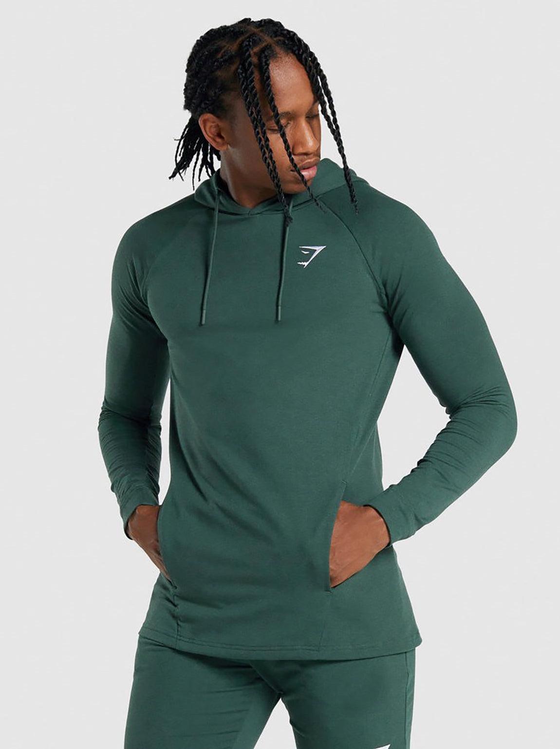 Ex Gymshark Mens Critical Hoodie Green – Afford The Style