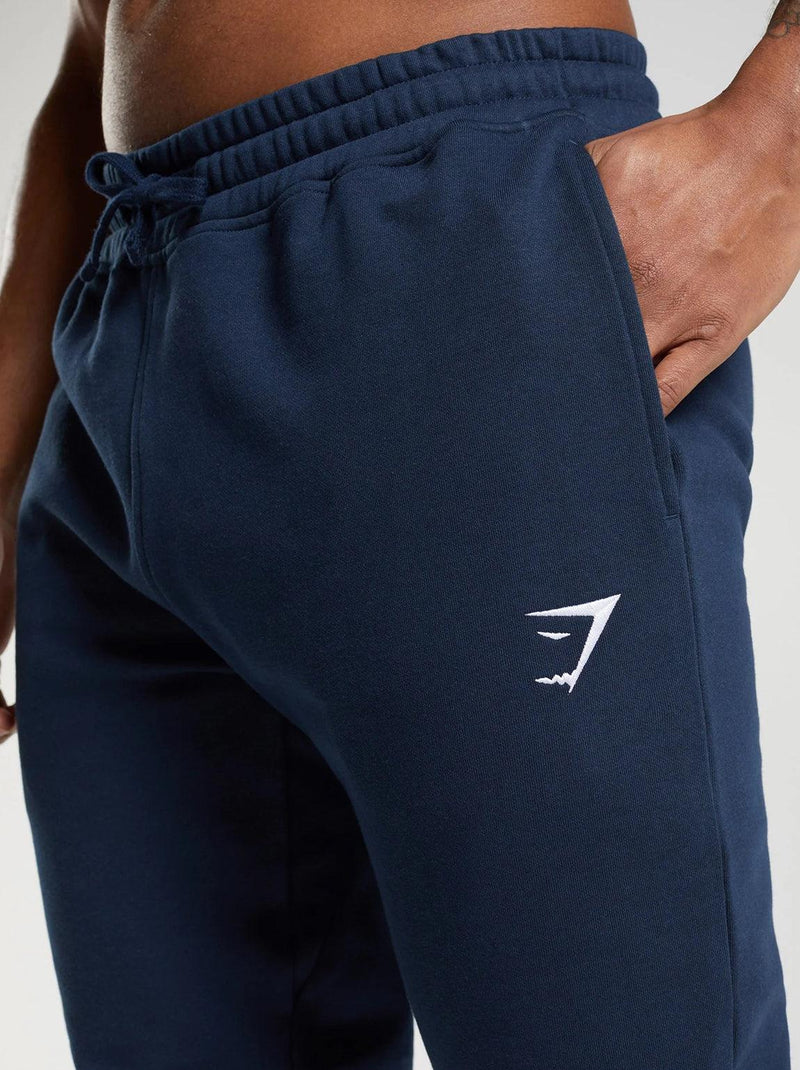 Ex Gymshark Mens Slim Fit Crest Joggers – Afford The Style