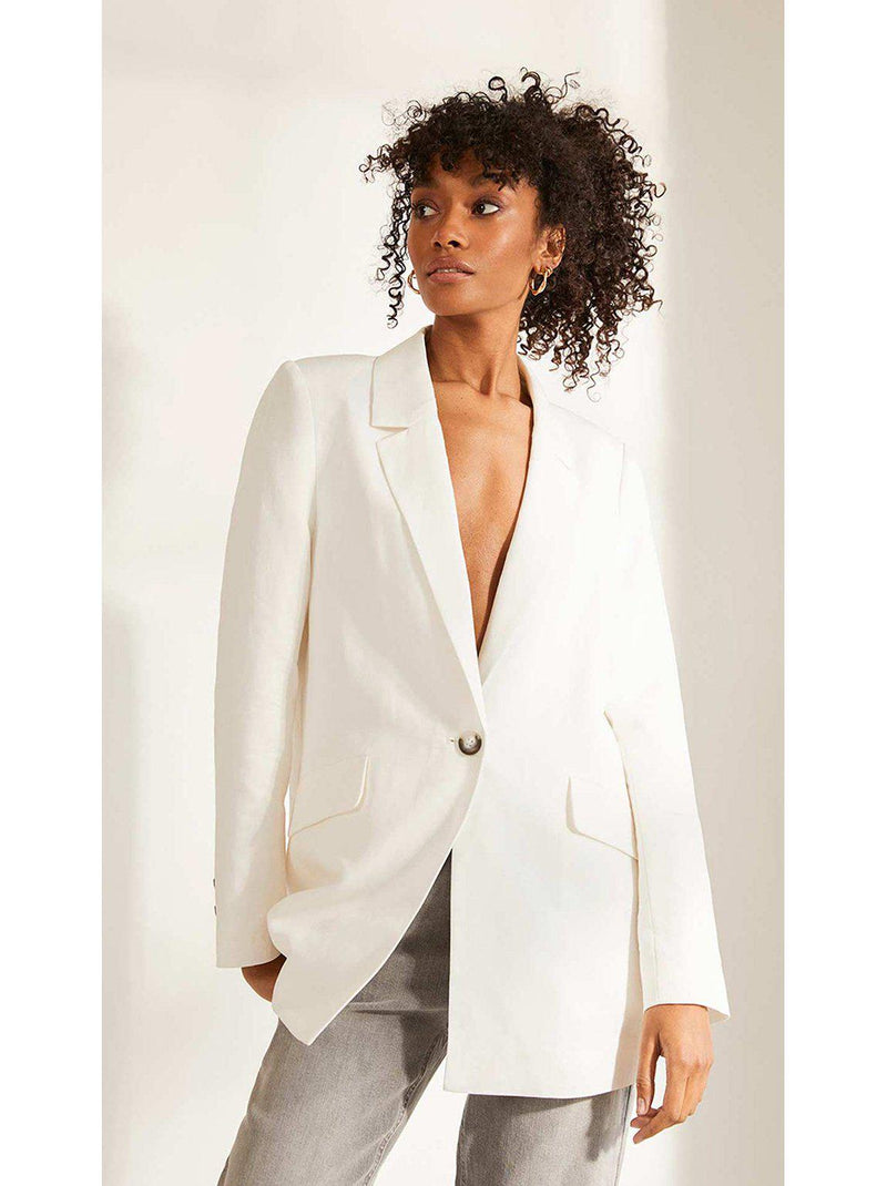 Ex Mint Velvet Women's White Summer Blazer RRP £129 – Afford The Style